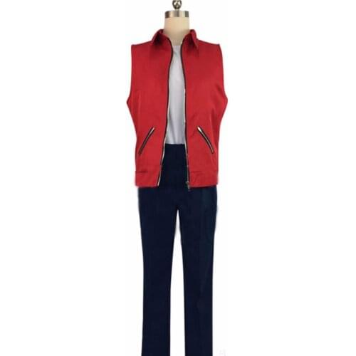 2017 The King of Fighters KOF TERRY BOGARD Cosplay Costume Tailor made