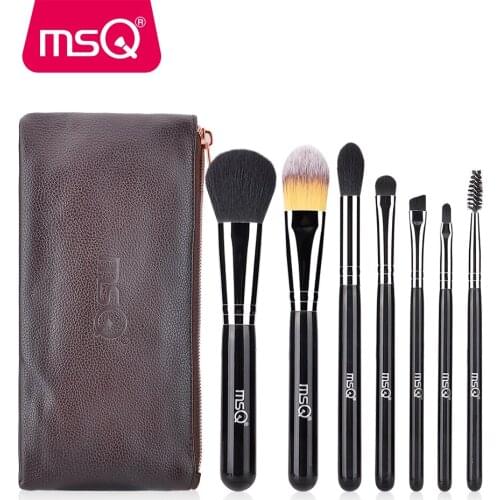 MSQ 7pcs Makeup Brushes Set Foundation Powder Eye Shadow Lip Make Up Brush Tool Cosmetic Maquiagem