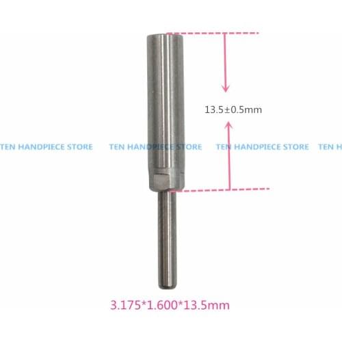 2018 good quality 10 pcs x New Dental wrench type Shaft handpiece spindle for pana air max standard handpiece key type