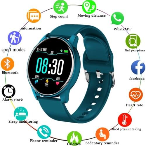 2021 New Smart Watch Fashion Outdoor Sport Bluetooth Smartwatch Men Women Watches Band Fitness Tracker Bracelet For Android Ios