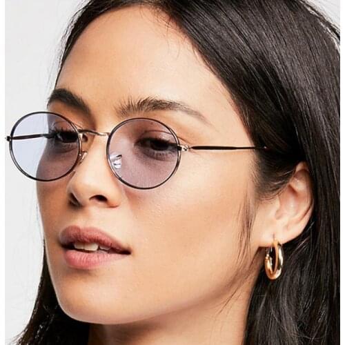 2021 Mirror Street Beat oval Sunglasses Women/Men Brand Designer Vintage Glasses Lady Driving UV400 Oculos De Sol Gafas