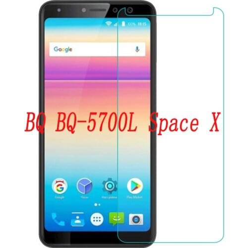 Smartphone Tempered Glass for BQ BQ-5700L Space X 5700L 9H Explosion-proof Protective Film Screen Protector cover phone
