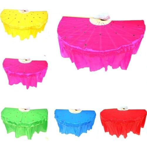 14-Ribs 36cm Right Left Hand Tai Chi Kung Fu performance sports dancing fitness bamboo silk fan