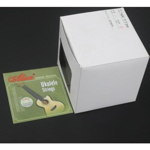 20 Sets Wholesale Bulk Alice AU041 Clear Nylon 21" 23" 26" inch Ukulele Strings AECG (.024 .033 .040 .028)