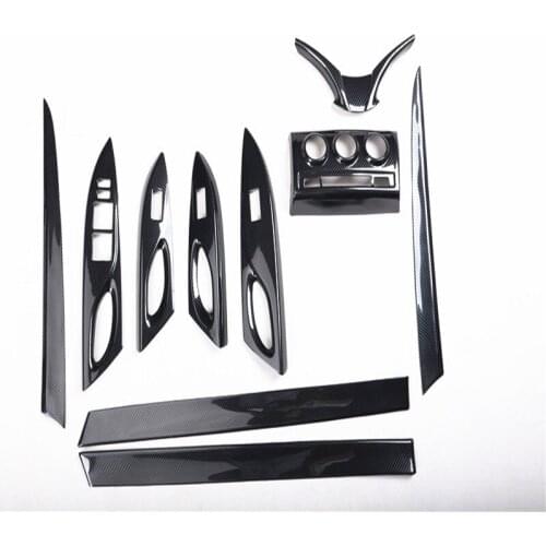 5D Interior Modified Carbon Fiber Color Sequins For 14 15 16 17 18 19 Right-hand Drive Toyota Vios