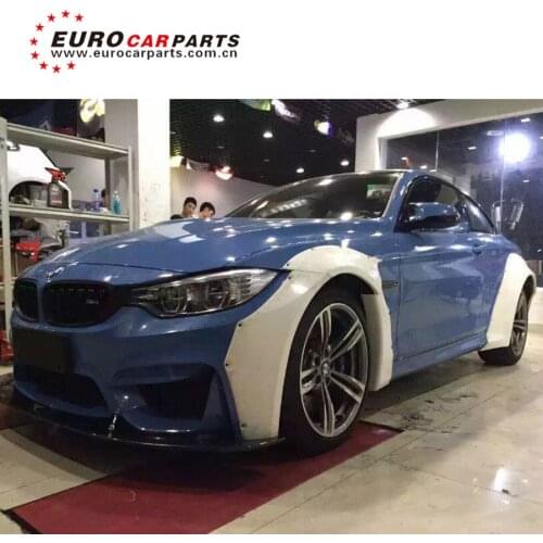 F82 M4 Lb wide style FRP material over fenders fit for F82 M4 LB performace over fenders