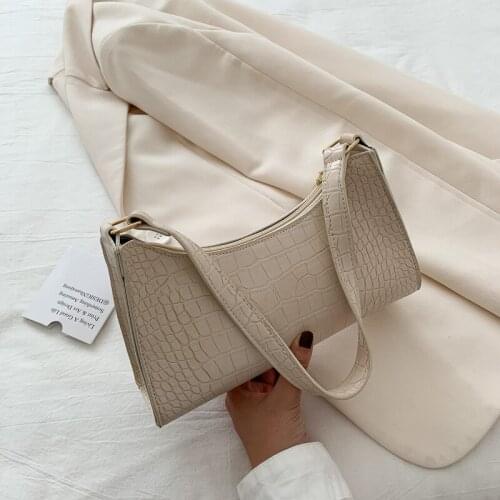 Small bag womens bag 2021 new tide Joker underarm bag womens mixed bag niche retro shoulder bag hand bags women