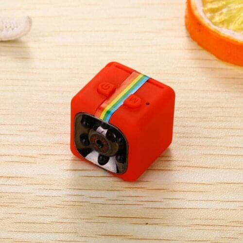 Mini Micro HD Camera Dice Video USB DVR Recording Sports Camera Red