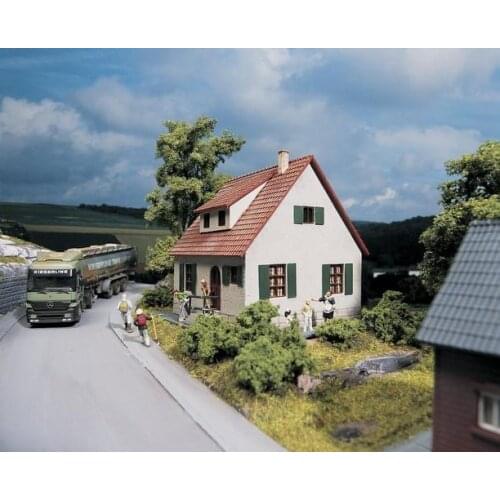 1:87 HO Scale Train Model Building Dwellings Model Scenery Landscape Assemblely