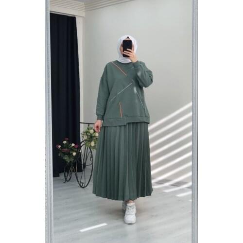 New Season Women Islamic Clothing Abaya Kaftan Tunic Dubai Arab Muslim Islamic Fashion Turkish Quality Eid Models