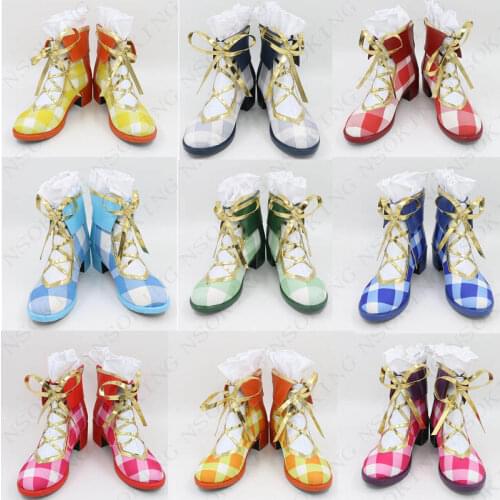 Anime Love Live All Characters Cosplay Shoes Flower Bouquet Arousal Kousaka Honoka Minami Kotori Ayase Eli Cosplay Shoes