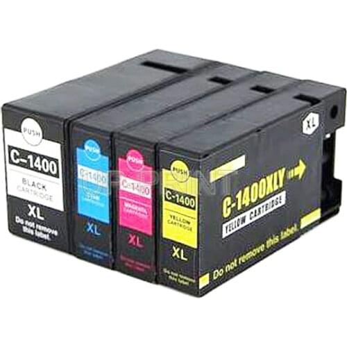 UP 4color PGI-1400XL compatible ink cartridge for Canon MAXIFY MB2340 MB2040 MB2140 MB2740 full ink PGI 1400 PGI1400 XL