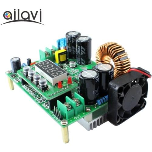 High Power DC-DC Buck Module 12V-72V To 0-60V 12A CNC Adjustable Power SUpply Converter With LED Display 720W