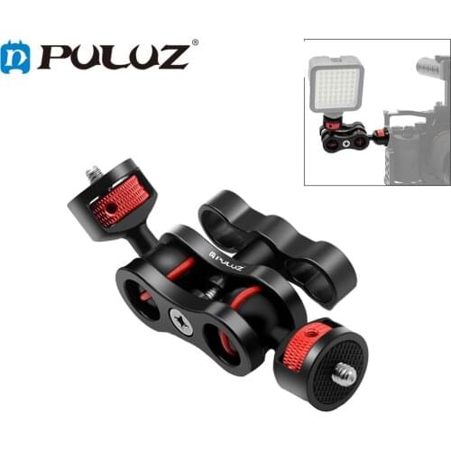PULUZ Magic Arm Bracket Mount 1/4 inch Ball Head Magic Arm For DSLR Rig LCD Monitor LED Light Camera Accessories