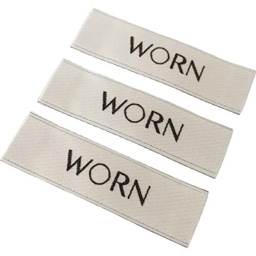 Very Cheaper High Quality Garment Custom Logo Satin Woven Label Cloth Maker For Clothing