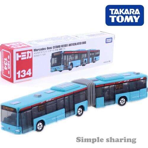 Tomica Long Type No.134 Mercedes-Benz CITARO Keisei Articulated Bus City Takara Tomy CAR Motors Vehicle Diecast Metal Model Toys