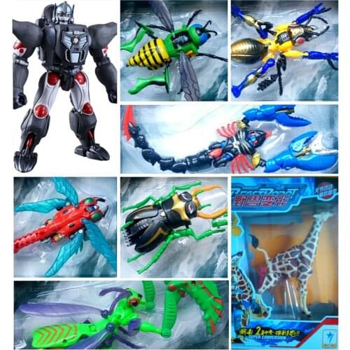 Beast Wars Transformers BW Nightscream Savage Inferno Tarantulas Airazor Waspinator Deformation Model toys