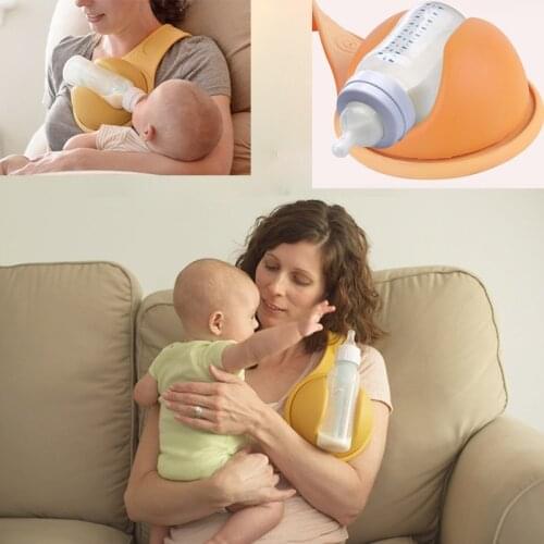 Convenient Milk Bottle Folder Feeder Hands-free Rotate Feeding Bottle Bracket For Mummy Dad Feed Baby Easier Bottle Rack