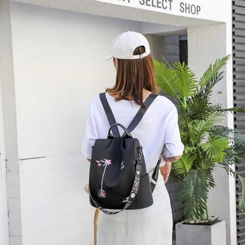 Lady Women Fashion Tie Dye Printing Shoulder Bag Backpack Preppy Style Students School Casual Large Capacity Knapsacks Handbags