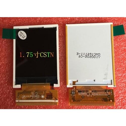 1.75 inch 39PIN 65K TFT LCD CSTN Screen S6B33BL Drive IC System Parallel Interface 128(RGB)*160