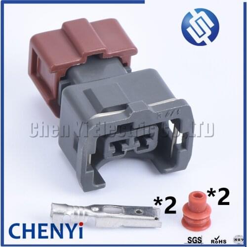 1 set 2 pin Car auto connectors (3.5) female PB186-02327 PC025-02850 sensor plug Injector plug connector