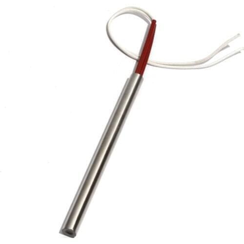 5PCS 18mm Diameter 190~220mm Length Single Head Dual Heating Tube 304SS Cartridge Heater 1050W/1100W/1150W/1200W Resistance Part