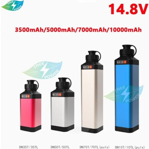 14.8V battery 14.8V 3500mAh 7000mAh 5000mAh 10000mAh16.8v lithium battery with bms for electric winch fishing reel +1A Charger