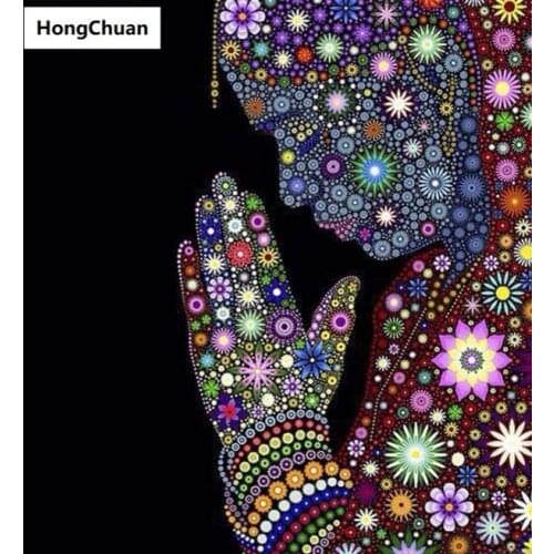 Religious Buddha Diamond Painting Cross Stitch Needlework Home DecorationMural 5D DIY Square/RoundMosaic DiamondEmbroidery Gift