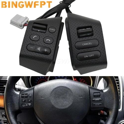 Car styling steering wheel control buttons Switch FOR Nissan LIVINA & FOR Nissan TIIDA & For SYLPHY Car Accessories