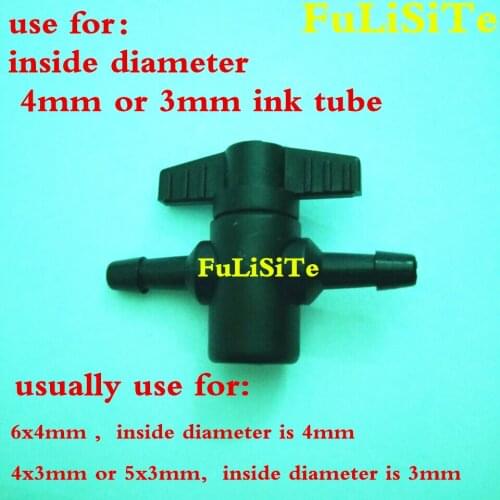 Eco slolvent printer UV digital printer Liquid switch inks switch 6x4mm or 4x3mm 5x3mm