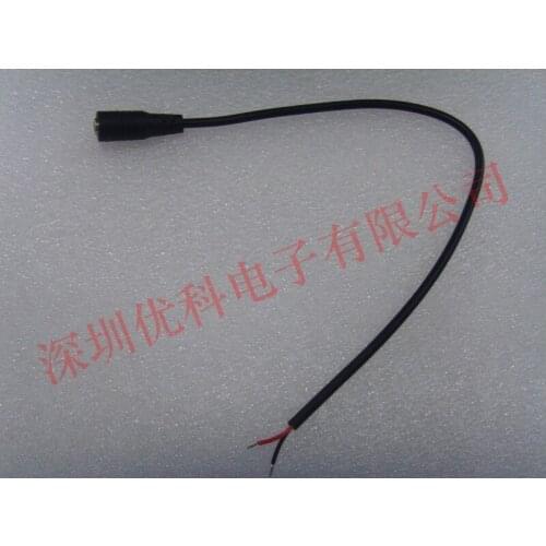 Security cable Free shipping Laptop AC Adapter DC line3.5*1.35mm female cable copper full security plug wire 30cm power cord