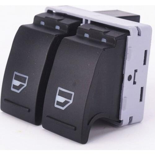 Car Master Power Window Control Doul Switch Button 7E0 959 855 A for Volkswagen VW TRANSPORTER T5 Window lift switch accessories