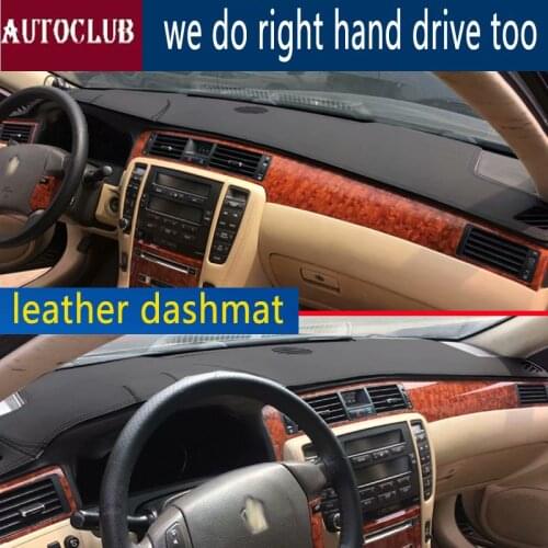 For Toyota crown s180 2003-2008 Leather Dashmat Dashboard Cover Pad Dash Mat SunShade Carpet Cover 2004 2005 2006 2007