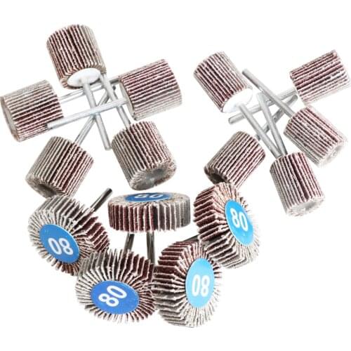 Yutnqin 5Pcs Sandpaper Sanding Flap Polishing Wheel Sanding Disc Set Shutter Abrasive Wheels For Rotary Power Tool Accessory