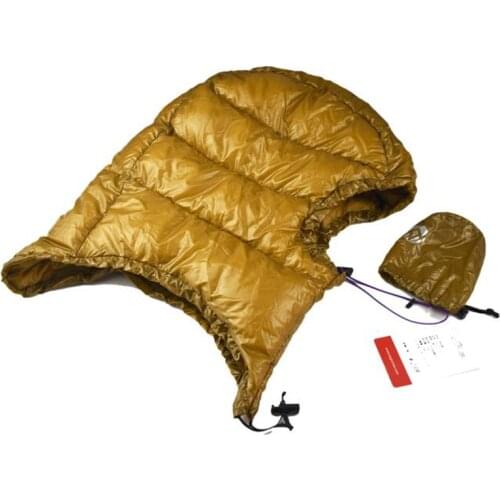 Outdoor Hiking Climbing Winter Goose Down Bucket Hat for Male/Female for sleeping bag