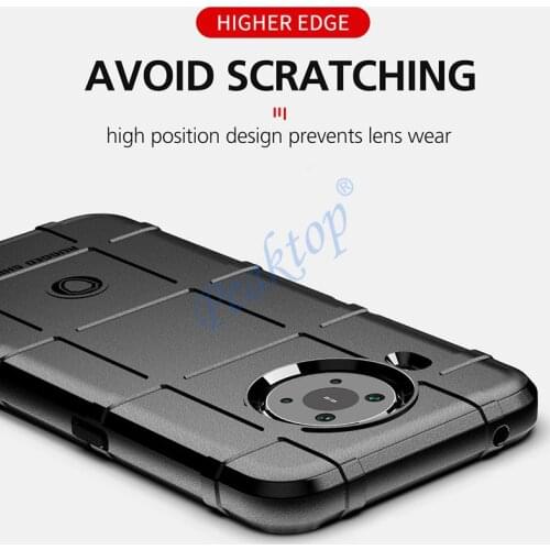 Rugged Shield Silicon Case For Nokia G10 G20 X10 X20 5G Cases Military Style Heavy Duty Protect Cover For Nokia X7 X71 Case 2021