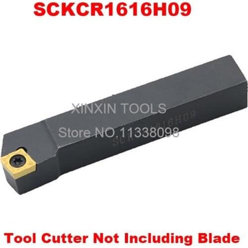 SCKCR1616H09/ SCKCL1616H09 Toolholder 16*16*100MM CNC turning tool holder, 75degrees External turning tools, Lathe cutting tools