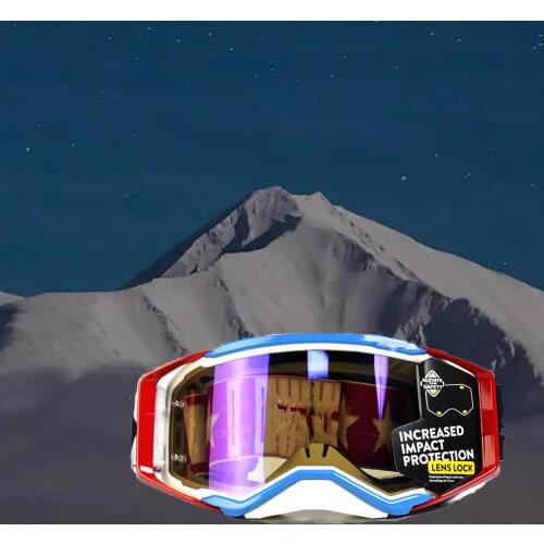 Motocross Helmet Goggles Windproof Anti-UV MX ATV MTB Off Road Bike Glasses Sport Safety Glasses Adult Men Womens Sunglasses