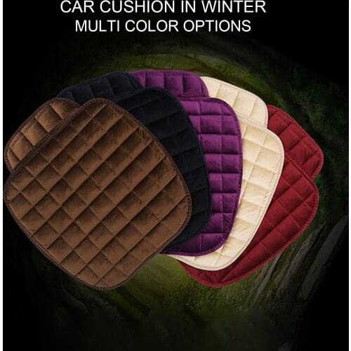 Universal Winter Warm Car Seat Cover Cushion Anti-slip Front Chair Seat Breathable Pad Car Seat Protector Seat Covers for Cars