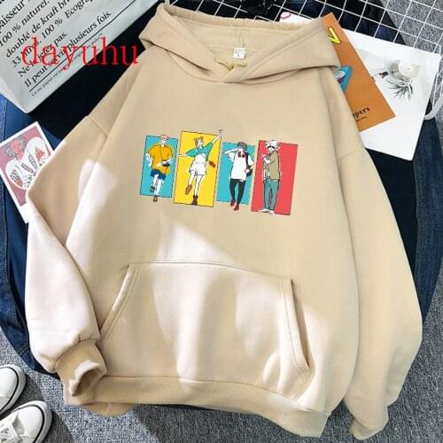 Japanese Anime Jujutsu Kaisen Hoodies Manga Men Winter 2021 Warm Cartoon Graphic Clothing Unisex Yuji Itadori Sweatshirts Male