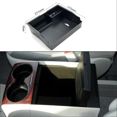 Car Armrest Storage Box Glove Box Tray Storage Box Auto Accessories for Toyota Sienna 2011-2016 car styling