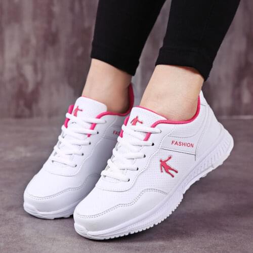 Zapatos Deportivos Para Mujer, Zapatillas Planas De Malla Transpirables Con Cordones, Informales, Calzado Deportivo, 2020