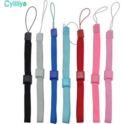 200pcs Adjustable Wrist Strap Hand Strap Lanyard For Wii WiiU remote controller PS3 move/PSV/3DS Console