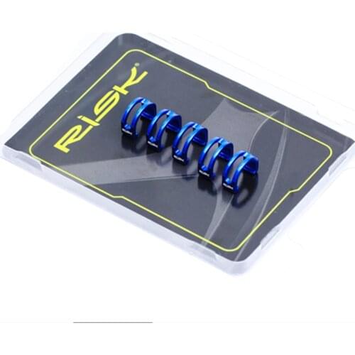 5PCS Aluminum Alloy Bicycle C Type Buckle