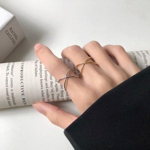 Bohemian Vintage 925 Sterling Silver Gold Ring for Women Wedding Trendy Fine Minimalist Jewelry Adjustable Antique Rings Anillos