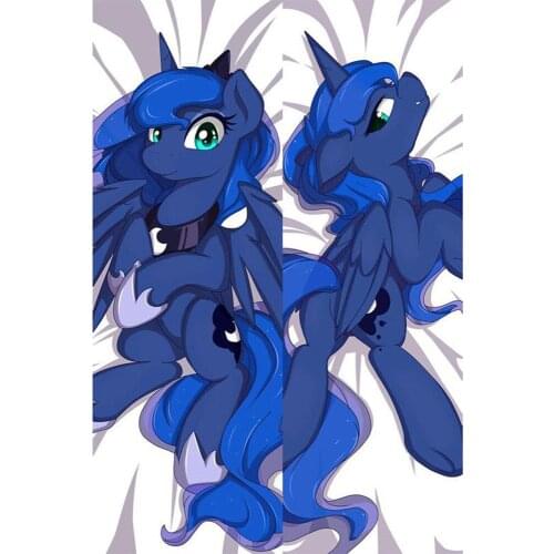 Decorative Japanese Customize Anime My Little Pony Cute Throw Otaku Dakimakura Gift Bedding Hugging Body Pillow Case 150x50 CM