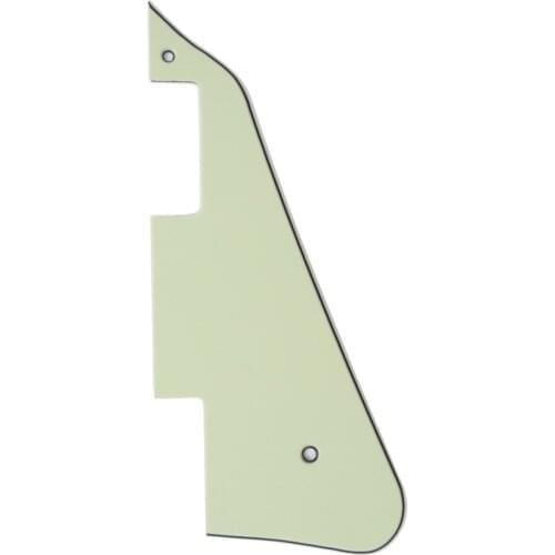 Musiclily Electric Guitar Pickguard for Gibson Les Paul Modern Style, 3Ply Mint Green