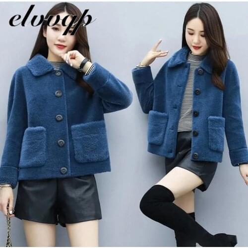 Короткие шубы Elvvqp China At AliExpress