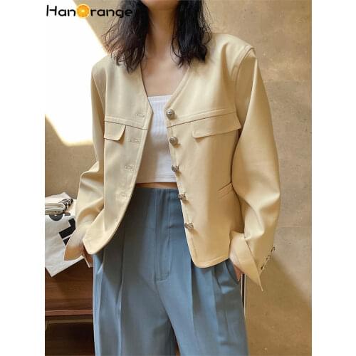 Hanorange Women's Short Jackets
