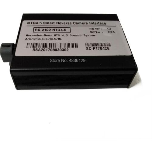 Car Camera Interface For Mercedes GLA/A/G/B/C/E/GL/GLK/ML/SLK/CLS/CL Class Parking guidelines